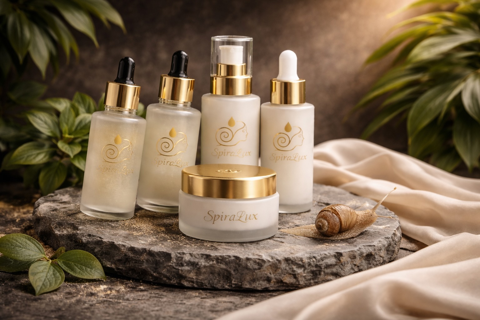 Creme Cosmetiche Naturali a base di bava di lumaca