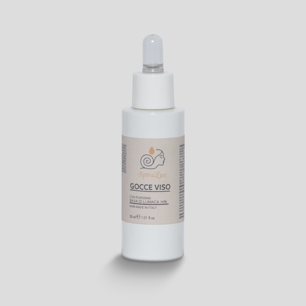 Gocce viso Spiralux idratanti e rigeneranti con bava di lumaca